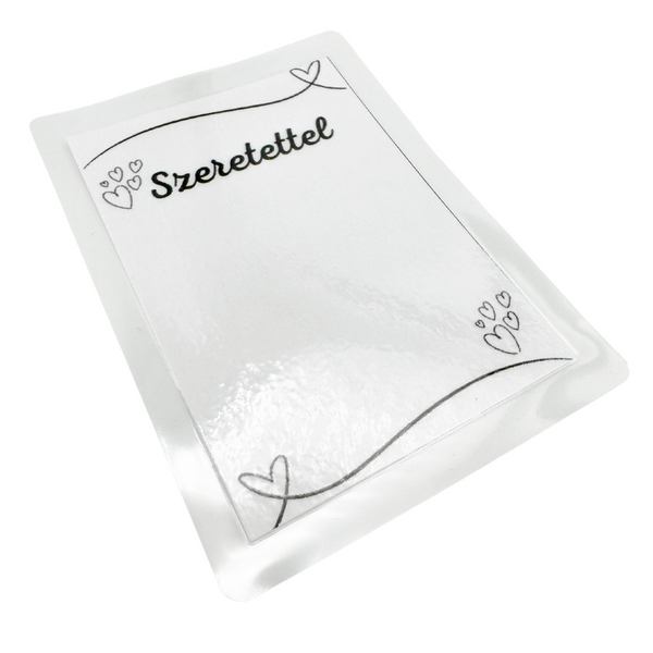 SZERETETTEL! ajándék kártya (5db)