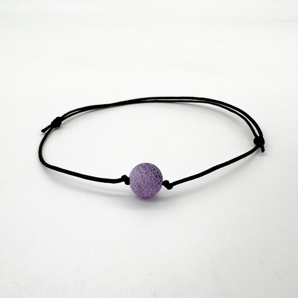 Bratara „auto-vindecatoare” cu pietre Larimár rotunjite