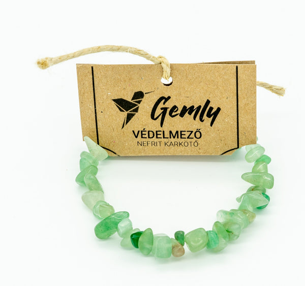Brățară de protecție - Aventurina verde „mineralul inimii”