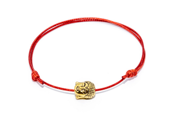 Kabbala karkötő arany színű Buddha fejjel