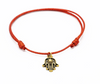 Brățară Kabbalah culoare bronz cu semn de mână Hamsa