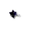 Ametiszt Merkaba Medál  2x2 cm