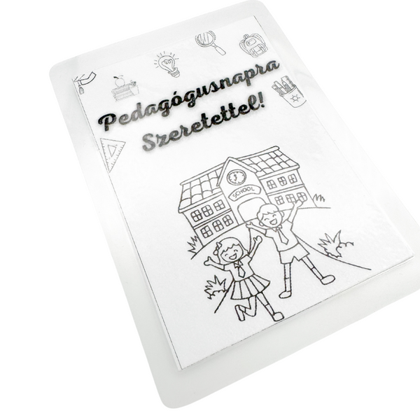 PEDAGÓGUSNAPRA SZERETETTEL GYEREK! ajándék kártya