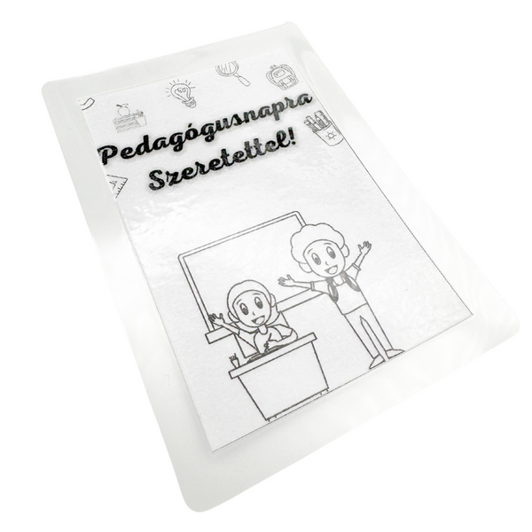PEDAGÓGUSNAPRA SZERETETTEL! ajándék kártya (5db)