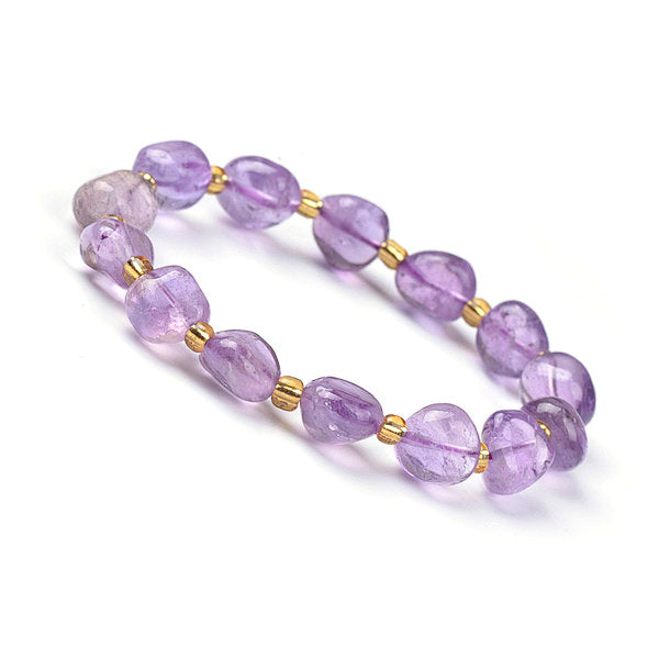 💜✨ Cape Ametiszt és Citrin Karkötő – Spirituális Erő és Bőség Egyensúlya