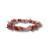 Bratara "Concentration" - Strawberry quartz Bratara granulata