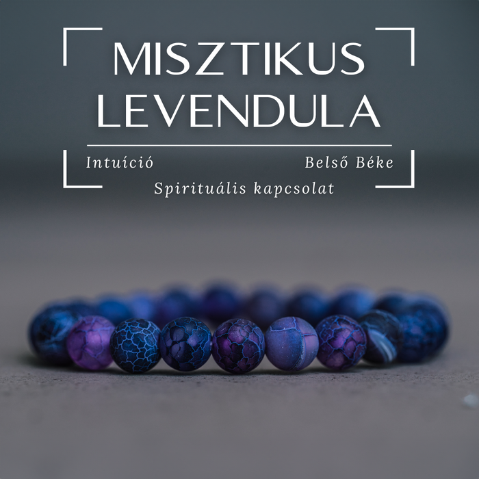 Misztikus Levendula - Lila Achát