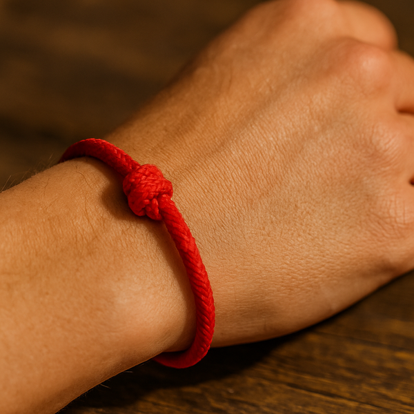 🔴Vörös Kabbala Védelem karkötő – 3 mm-es spirituális erő