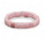💗 Rózsakvarc karkötő – Fazettált négyzet 💗 11,5×5,5–6 mm