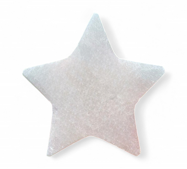 🌟 Szelenit csillag - lapos 4cm 🌟