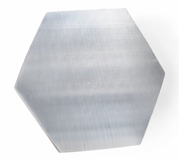 🔷 Szelenit - hatszög lap 6cm 🔷