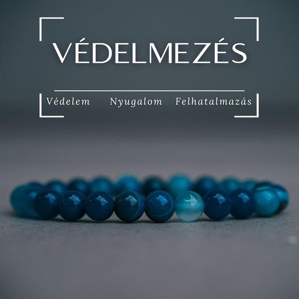Védelmezés - Kék Achát