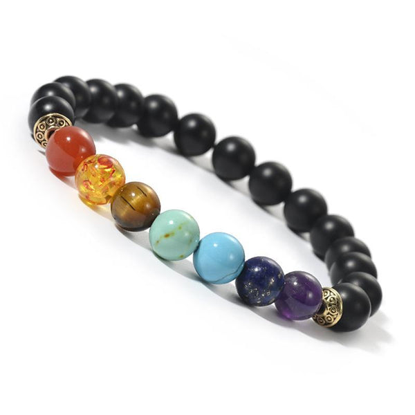 Bratara Chakra pentru intarirea oaselor cu pietre de Onix!