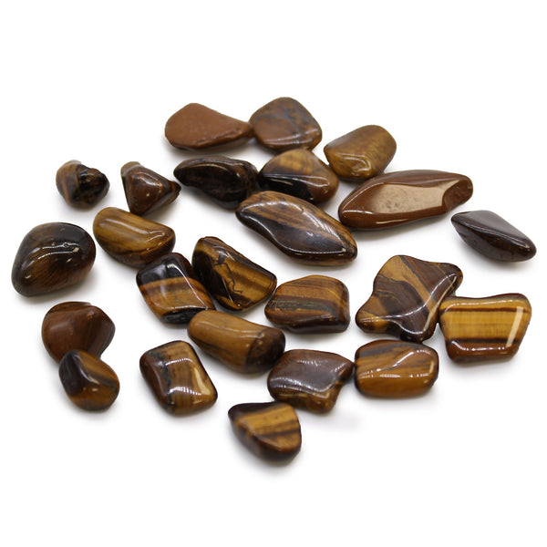 Kicsi Afrikai Marokkövek - Arany Tigrisszem 10mm