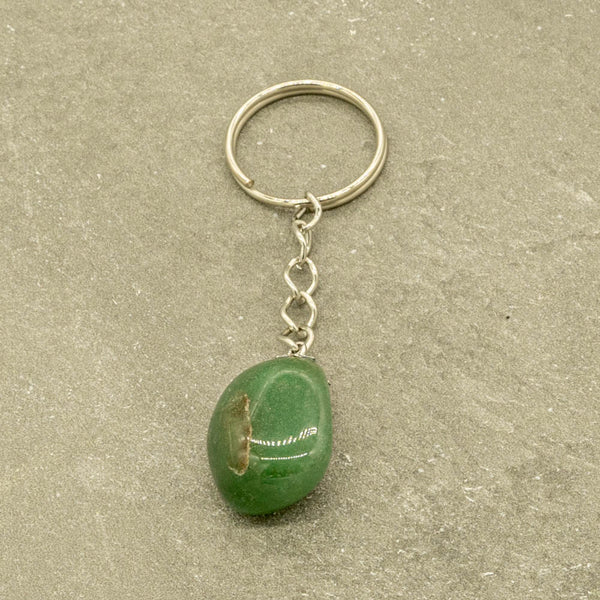 Breloc cu minerale aventurine